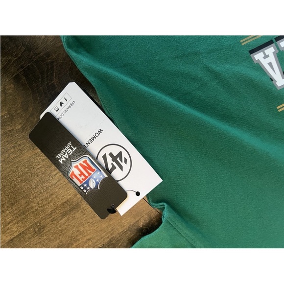 47 Brand Philadelphia Eagles oversized notch tee shirt size L - Picture 3 of 6